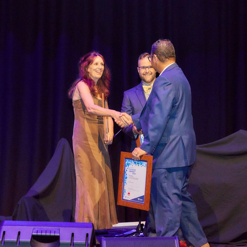 STEPS Cairns SEE trainer Tracey Wyer becomes one of three regional finalists in the VET Trainer of the Year award category in 2023 Queensland Training Awards.