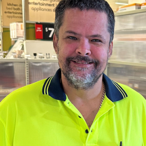 Graham Hanson finds meaningful employment with the support of STEPS staff at Aitkenvale, QLD.